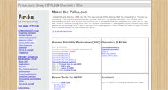 Desktop Screenshot of pirika.com